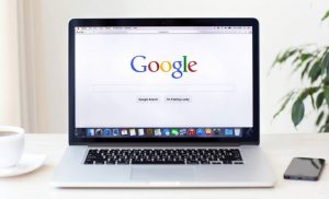 Google on Macbook